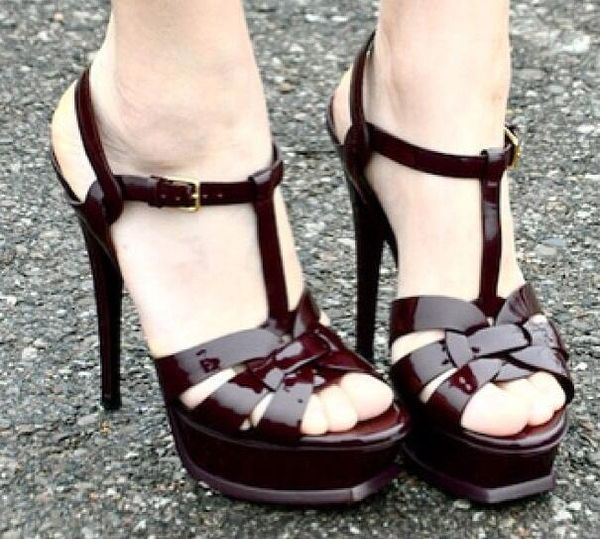 new tribute patent/soft leather platform sandals women shoes t-strap high heels sandals lady shoes pumps original leather, Black
new tribute patent/soft leather platform sandals women shoes t-strap high heels sandals lady shoes pumps original leather, Black