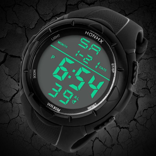 honhx 2018 digital watch men new fashion led digital alarm sport watches silicone army quartz wristwatch reloj, Slivery;brown
honhx 2018 digital watch men new fashion led digital alarm sport watches silicone army quartz wristwatch reloj, Slivery;brown
