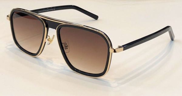 men square pilot sunglasses gold black brown gradient lenses sun glasses mens sunglasses new with box, White;black
men square pilot sunglasses gold black brown gradient lenses sun glasses mens sunglasses new with box, White;black
