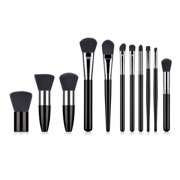 11pcs набор кистей для макияжа loose powder brush foundation глаз тени для губ румяна новейший
11pcs набор кистей для макияжа loose powder brush foundation глаз тени для губ румяна новейший