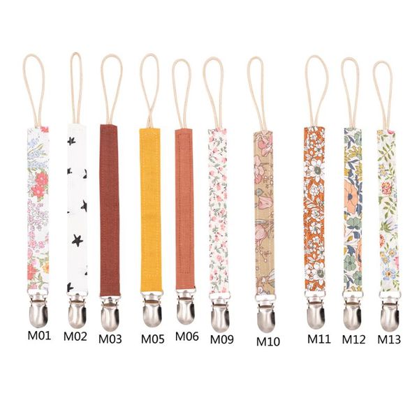 pacifiers# baby pacifier clip chain cotton linen holder soother clips leash belt nipple for infant feeding
pacifiers# baby pacifier clip chain cotton linen holder soother clips leash belt nipple for infant feeding