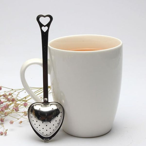 ss304 tea infuser spoon heart shape stainless steel filter loose green leaf strainer metal mesh stir long handle
ss304 tea infuser spoon heart shape stainless steel filter loose green leaf strainer metal mesh stir long handle