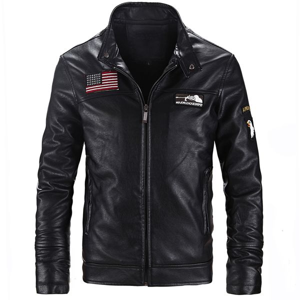 winter autumn thick pu bomber basic jackets faux leather mens jackets and coats plus size fashion men clothes casual streetwear, Black;brown
winter autumn thick pu bomber basic jackets faux leather mens jackets and coats plus size fashion men clothes casual streetwear, Black;brown