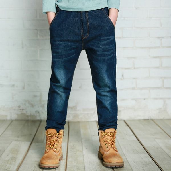 fashion young children slim straight jeans boys denim long pants kids baby boy casual trousers elastic waist pants, Blue
fashion young children slim straight jeans boys denim long pants kids baby boy casual trousers elastic waist pants, Blue