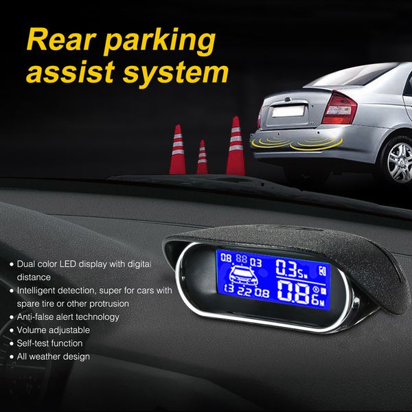 car auto parktronic parking sensor with 8/6 sensors reverse backup car parking radar monitor detector system lcd display
car auto parktronic parking sensor with 8/6 sensors reverse backup car parking radar monitor detector system lcd display