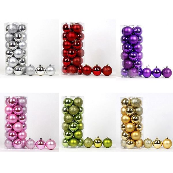 24pcs/lot 40mm christmas tree decor ball bauble xmas party hanging ball ornament decorations for home christmas decorations gift
24pcs/lot 40mm christmas tree decor ball bauble xmas party hanging ball ornament decorations for home christmas decorations gift