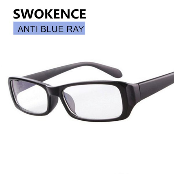 swokence blue light blocking glasses women men quality anti blue ray computer goggles anti-fatigue plain glass spectacles f191, White;black
swokence blue light blocking glasses women men quality anti blue ray computer goggles anti-fatigue plain glass spectacles f191, White;black