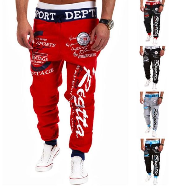men's jogger trousers cotton loose personality letter design&elastic waist hip trousers casual graffiti cross pants, Black
men's jogger trousers cotton loose personality letter design&elastic waist hip trousers casual graffiti cross pants, Black