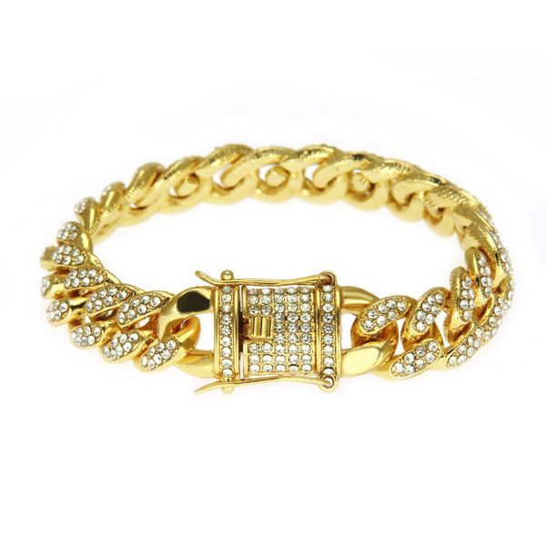 originality ornaments hiphop hip hop diamond man bracelet, Golden;silver
originality ornaments hiphop hip hop diamond man bracelet, Golden;silver