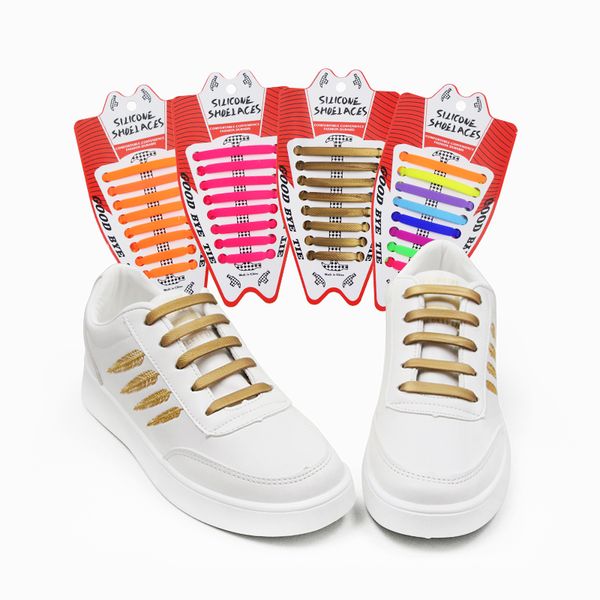 16pcs/ set no tie shoes laces lazy elastic silicone waterproof easy to wear shoelaces for women and man shoe 12 colors, Black
16pcs/ set no tie shoes laces lazy elastic silicone waterproof easy to wear shoelaces for women and man shoe 12 colors, Black
