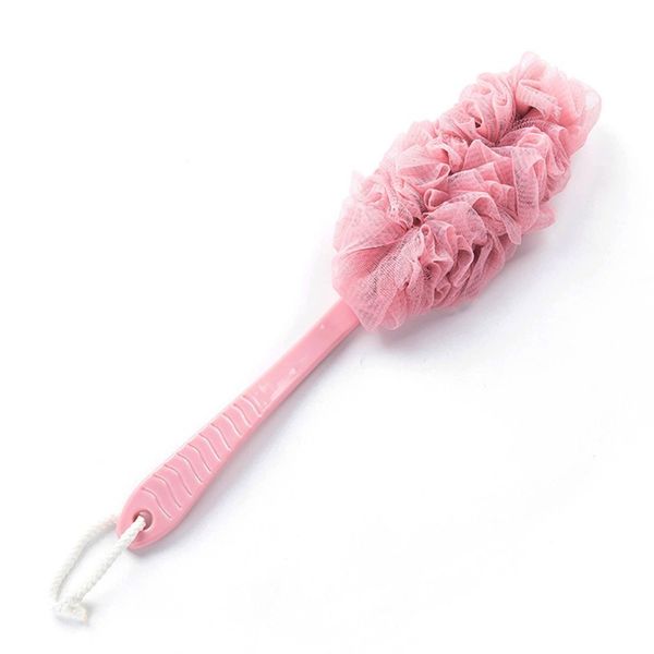 long handle soft mesh back body bath brush, large soft shower scrubber sponge, hangable rich foam bath brush 44c'm
long handle soft mesh back body bath brush, large soft shower scrubber sponge, hangable rich foam bath brush 44c'm