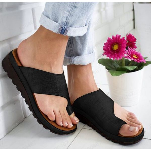 2020 women slipper female comfortable wedges ladies flip flops women's solid fashion summer footwear new style plus size, Black
2020 women slipper female comfortable wedges ladies flip flops women's solid fashion summer footwear new style plus size, Black