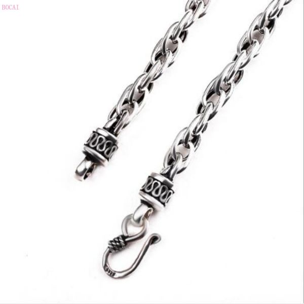 thai silver personality men's accessories s925 sterling silver jewelry antique necklace new products for men 2019 new style
thai silver personality men's accessories s925 sterling silver jewelry antique necklace new products for men 2019 new style