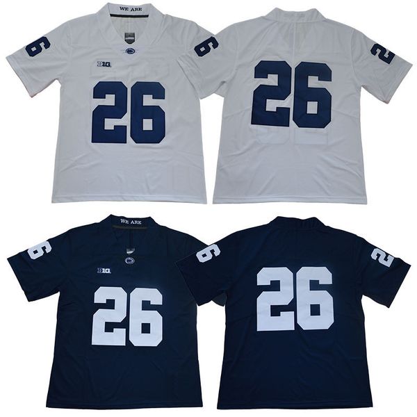 men college penn state jerseys white blue #26 saquon barkley size american football wear stitched jersey mix order, Black
men college penn state jerseys white blue #26 saquon barkley size american football wear stitched jersey mix order, Black