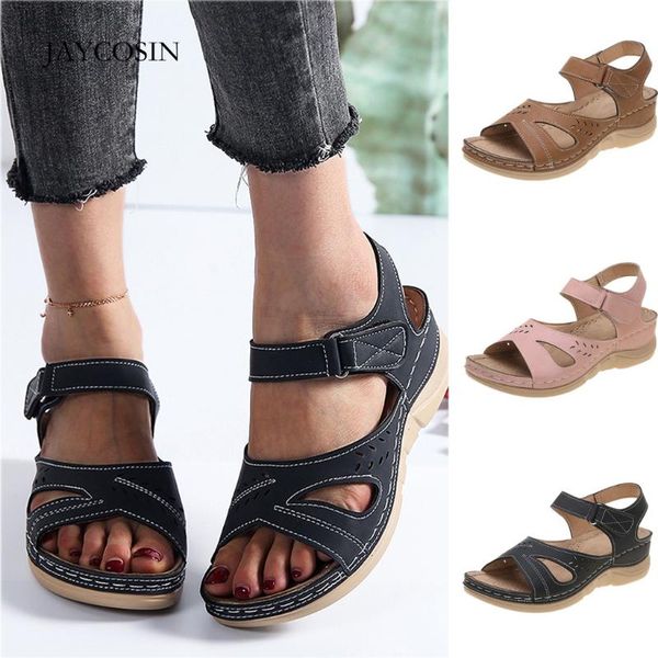 jaycosin 2020 new women's sandals fashion casual wedges open toe strap comfortable ladies flat sandals beach shoes footwear l, Black
jaycosin 2020 new women's sandals fashion casual wedges open toe strap comfortable ladies flat sandals beach shoes footwear l, Black