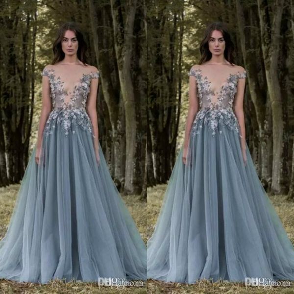 paolo sebastian lace prom dresses sheer plunging neckline appliqued party gowns sweep train tulle beads evening wear for women, Black
paolo sebastian lace prom dresses sheer plunging neckline appliqued party gowns sweep train tulle beads evening wear for women, Black