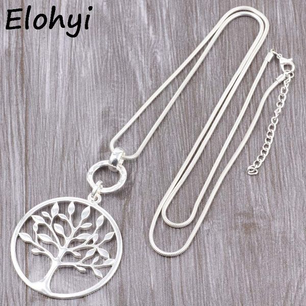eloyhi big round tree of life long snake chain pendants sweater chain silver plate for women trendy neckalce&pendants gift
eloyhi big round tree of life long snake chain pendants sweater chain silver plate for women trendy neckalce&pendants gift