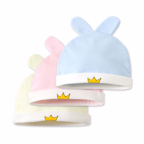 0-6m infant baby hat winter autumn cotton beanie toddler boy girl cute crown print cartoon caps soft warm ear kids cloth, Yellow
0-6m infant baby hat winter autumn cotton beanie toddler boy girl cute crown print cartoon caps soft warm ear kids cloth, Yellow