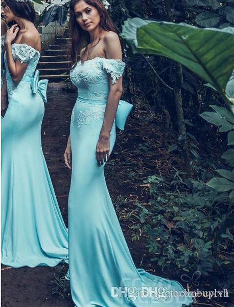 mermaid long blue bridesmaid dresses lace bow elegant evening formal dresses sweetheart wedding dresses bridal gowns 2019, White;pink
mermaid long blue bridesmaid dresses lace bow elegant evening formal dresses sweetheart wedding dresses bridal gowns 2019, White;pink
