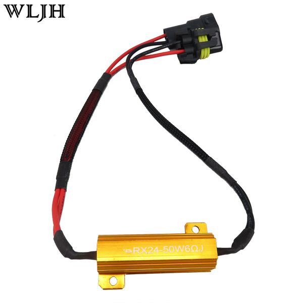 wljh 2x 9005 9006 h7 h8 led 50w 6ohm led lamp load resistor fix errors hyper flash blink blinker drl fog turn signal brake bulb
wljh 2x 9005 9006 h7 h8 led 50w 6ohm led lamp load resistor fix errors hyper flash blink blinker drl fog turn signal brake bulb