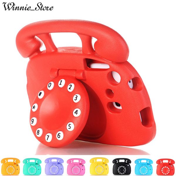 3D Мультфильм Стиль телефона Детский противоударный чехол для IPad мини 1 2 3 4 Дети Не
3D Мультфильм Стиль телефона Детский противоударный чехол для IPad мини 1 2 3 4 Дети Не