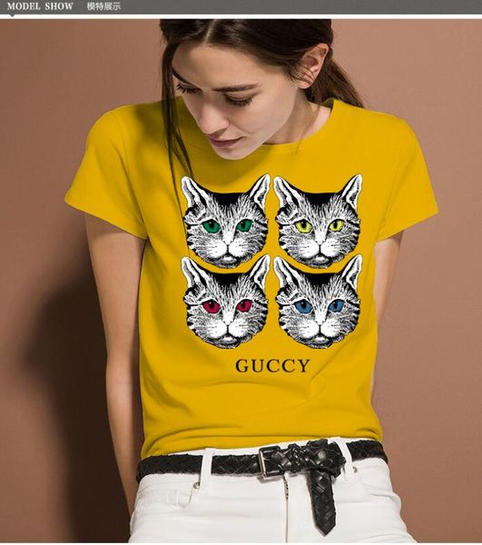 summer 2020 fashion printed short sleeve high-end custom short sleeve women's t-shirt short sleeve round neck design luxury women, White
summer 2020 fashion printed short sleeve high-end custom short sleeve women's t-shirt short sleeve round neck design luxury women, White