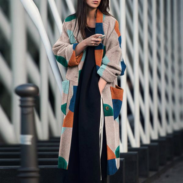 women's trench coats x-long coat women 3xl plus size winter spring base 2021 woven geometric single breasted office lady outdoor long t, Tan;black
women's trench coats x-long coat women 3xl plus size winter spring base 2021 woven geometric single breasted office lady outdoor long t, Tan;black