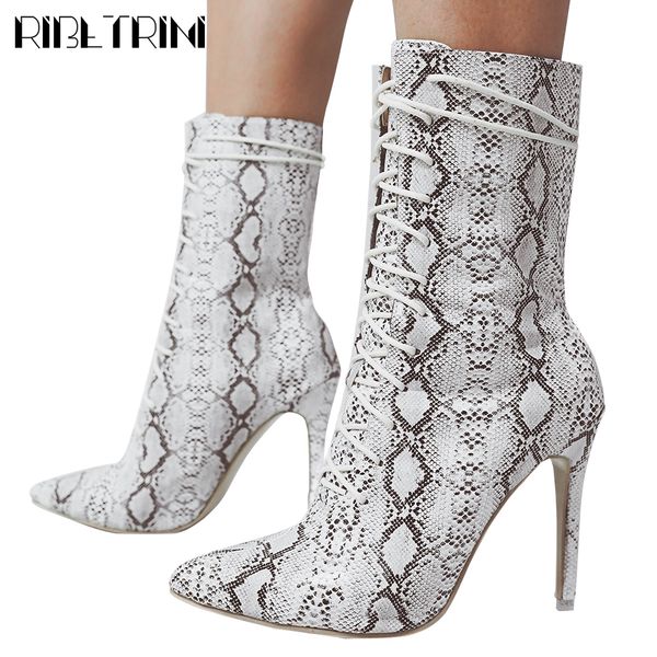 ribetrini new ins ladies 2019 fashion pointed toe shoes woman lace-up leopard ankle boots high thin heels boots women, Black
ribetrini new ins ladies 2019 fashion pointed toe shoes woman lace-up leopard ankle boots high thin heels boots women, Black