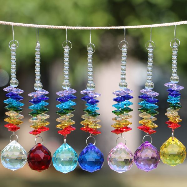 7pcs clear 40mm k9 crystal ball pendant hanging rainbow suncatcher handcrafts christmas glass ornaments gift w026-40mm
7pcs clear 40mm k9 crystal ball pendant hanging rainbow suncatcher handcrafts christmas glass ornaments gift w026-40mm