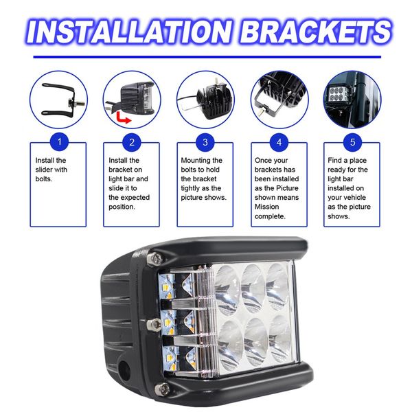 1 pcs 4 inch 45w led light bar 6000k waterproof led pods spotlight fog driving lighting lamp for off road truck car suv boat
1 pcs 4 inch 45w led light bar 6000k waterproof led pods spotlight fog driving lighting lamp for off road truck car suv boat