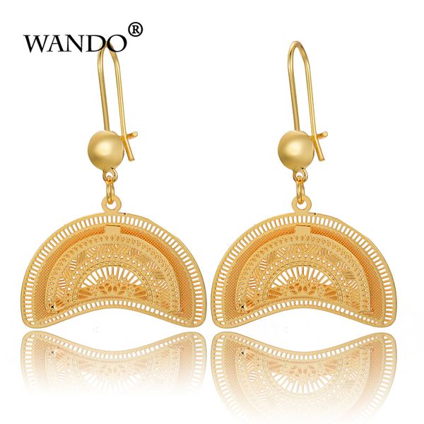 wando africa fan shaped earrings women gold color copper semicircular earring ethiopian jewelry,nigeria,congo,arab lovergift e53, Silver
wando africa fan shaped earrings women gold color copper semicircular earring ethiopian jewelry,nigeria,congo,arab lovergift e53, Silver