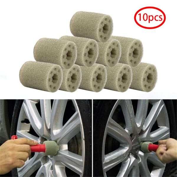 10pc car cleaning brush replace sponge wheel brush nut embedded steel ring screw t shape easy hold wear-resistant
10pc car cleaning brush replace sponge wheel brush nut embedded steel ring screw t shape easy hold wear-resistant