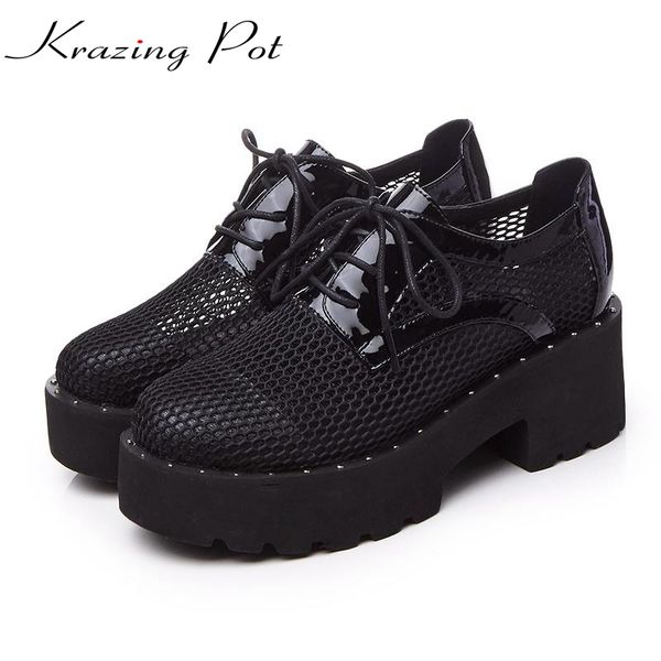 shoes women fashion round toe platform cut outs thick heels classic lace up runway pumps brand wedding casual shoes l01, Black
shoes women fashion round toe platform cut outs thick heels classic lace up runway pumps brand wedding casual shoes l01, Black