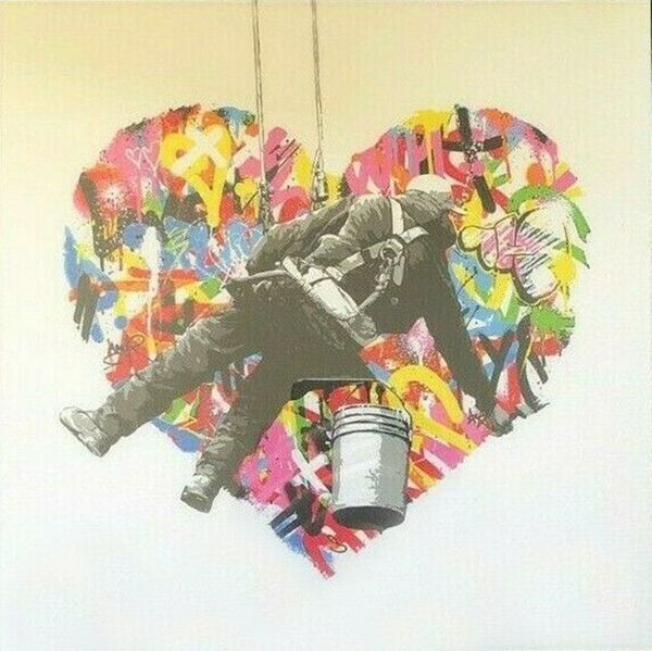 martin whatson art - make love not banksy kaws home decor handcrafts oil painting on canvas wall art canvas 200529
martin whatson art - make love not banksy kaws home decor handcrafts oil painting on canvas wall art canvas 200529