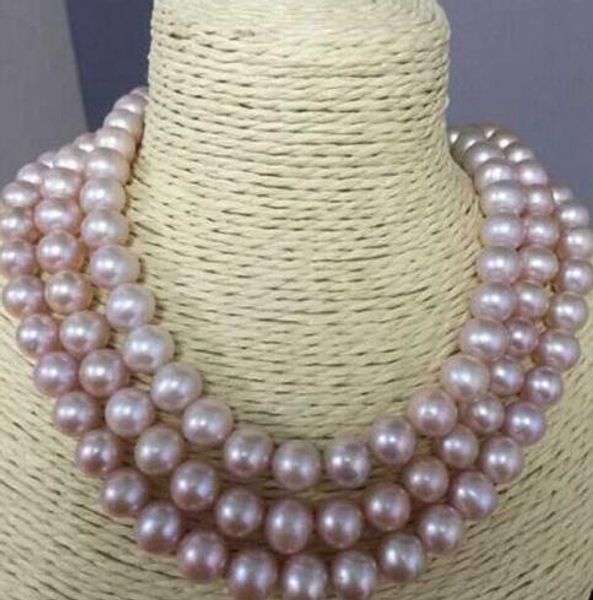 triple hebras 9-10mm mar del sur ronda lavanda collar de perlas 18 "19" 20 "14 k, Silver
triple hebras 9-10mm mar del sur ronda lavanda collar de perlas 18 "19" 20 "14 k, Silver