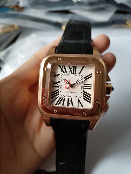 mans automatic watch for man rose gold color watch mechanical watch stainless watches steel wristwatch 060, Slivery;brown
mans automatic watch for man rose gold color watch mechanical watch stainless watches steel wristwatch 060, Slivery;brown