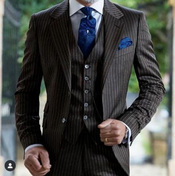new arrival costume homme stripe 3 pieces fashion men's suit wedding groom prom suit blazer masculino 3 pieces jacket pant vest, White;black
new arrival costume homme stripe 3 pieces fashion men's suit wedding groom prom suit blazer masculino 3 pieces jacket pant vest, White;black