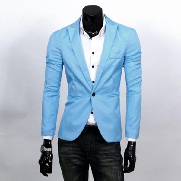 fashion dress jacket men slim fit solic color casual suit blazer coat jacket outwear top, White;black
fashion dress jacket men slim fit solic color casual suit blazer coat jacket outwear top, White;black