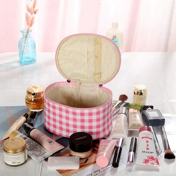 5 colors grid makeup cosmetic zipper handbag fashion travel poratble wash bags handbag multi-function storage bags fa3067
5 colors grid makeup cosmetic zipper handbag fashion travel poratble wash bags handbag multi-function storage bags fa3067