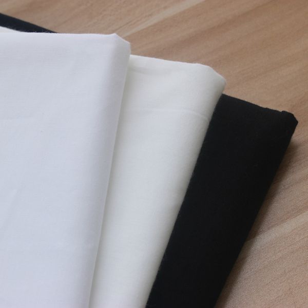 150cm x 50cm breathable thin white black plain cloth lining cotton manual diy cloth cotton pillow lining 158g/m, Black;white
150cm x 50cm breathable thin white black plain cloth lining cotton manual diy cloth cotton pillow lining 158g/m, Black;white