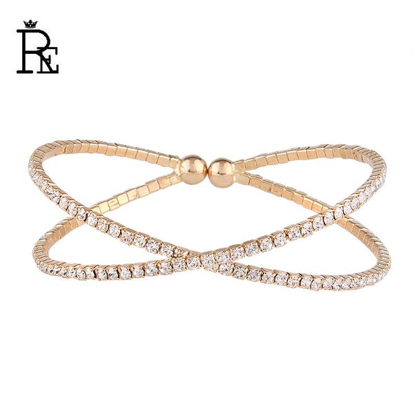 re silver gold bracelets for women female with zircon resizable size, Golden;silver
re silver gold bracelets for women female with zircon resizable size, Golden;silver