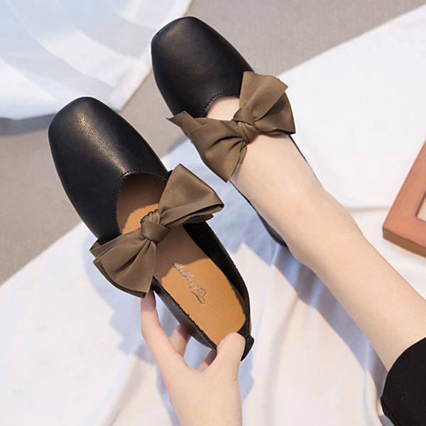 2019 spring women flats square toe ballet flats big bowtie slip on flat shoes woman casual shoes mary janes c7141, Black
2019 spring women flats square toe ballet flats big bowtie slip on flat shoes woman casual shoes mary janes c7141, Black