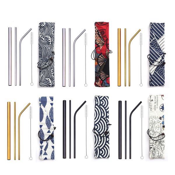 reusable metal drinking straws 304 stainless steel straw bent straight smoothies straw with cleaning brush bar party accessory
reusable metal drinking straws 304 stainless steel straw bent straight smoothies straw with cleaning brush bar party accessory