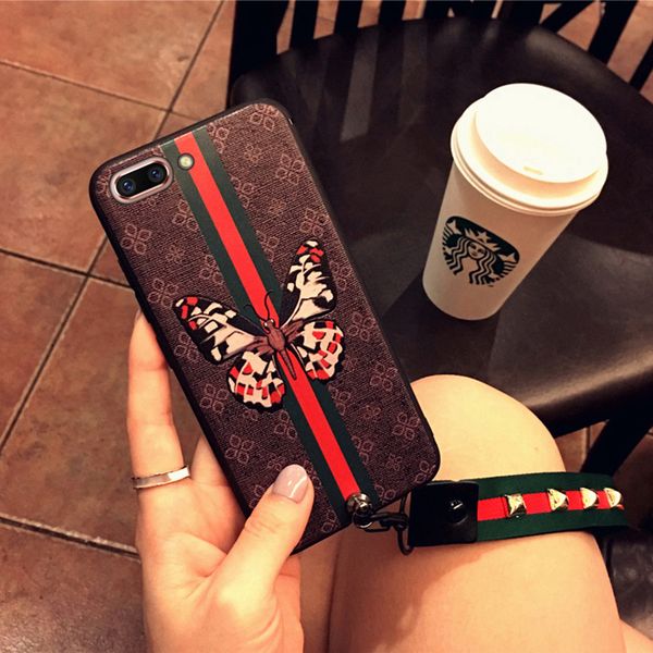 Brand Designer Phone Cases for IPhone XS MAX XR X XS 7 8 6 PLUS European Style Tiger Bee Rose Butterfly Animal Cover with Rope
Brand Designer Phone Cases for IPhone XS MAX XR X XS 7 8 6 PLUS European Style Tiger Bee Rose Butterfly Animal Cover with Rope