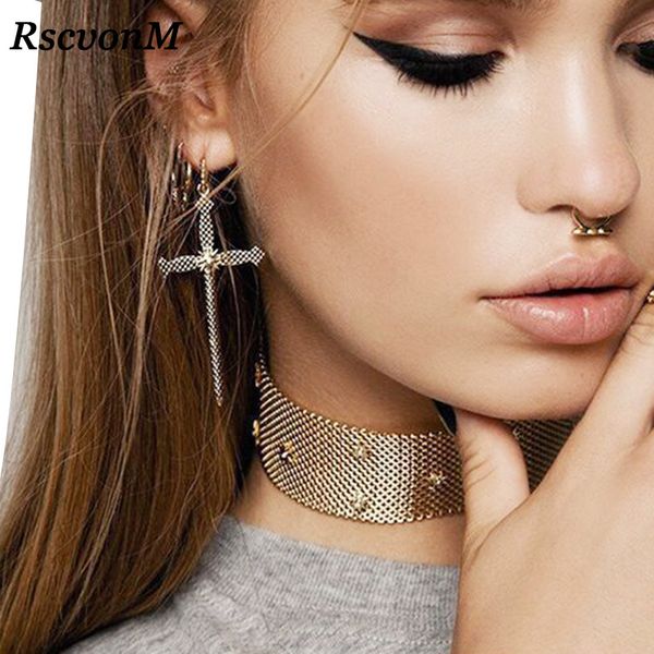 rscvonm vintage boho silver gold color cross drop earrings for women baroque bohemian large long earrings jewelry brincos
rscvonm vintage boho silver gold color cross drop earrings for women baroque bohemian large long earrings jewelry brincos
