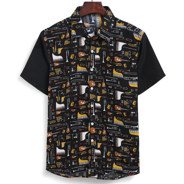 plus size men summer casual print short sleeve tee shirt turn-down collar blouse hawaiian for beach holiday 5.12, White;black
plus size men summer casual print short sleeve tee shirt turn-down collar blouse hawaiian for beach holiday 5.12, White;black