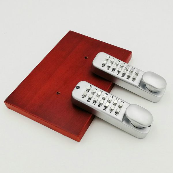 double-sided door password lock 3-7 digit setting keyless push button waterproof with circular handle 1.72mm thickened panel
double-sided door password lock 3-7 digit setting keyless push button waterproof with circular handle 1.72mm thickened panel