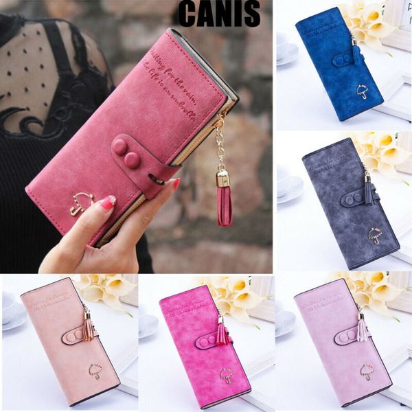 new women ladies pu leather bifold wallet clutch card holders purse lady long length solid hasp simple women wallet 2019 new, Red;black
new women ladies pu leather bifold wallet clutch card holders purse lady long length solid hasp simple women wallet 2019 new, Red;black