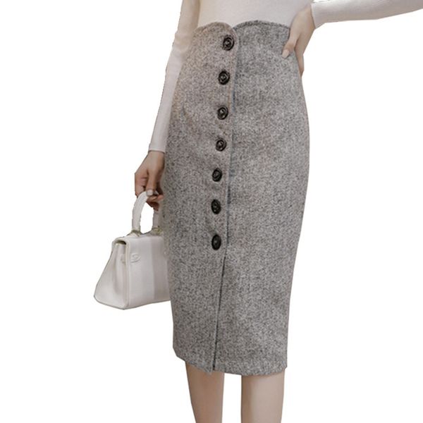 neophil high waist woolen button pencil midi skirts office ladies office elegant grey 2020 winter wool wrap skirts faldas, Black
neophil high waist woolen button pencil midi skirts office ladies office elegant grey 2020 winter wool wrap skirts faldas, Black