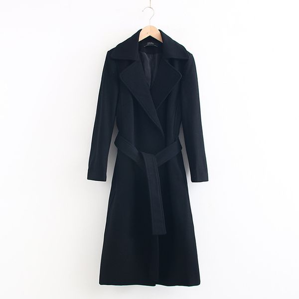 2020 spring women wool jacket new fashion medium long loose woolen coat black slim long-sleeved woolen outerwear
2020 spring women wool jacket new fashion medium long loose woolen coat black slim long-sleeved woolen outerwear